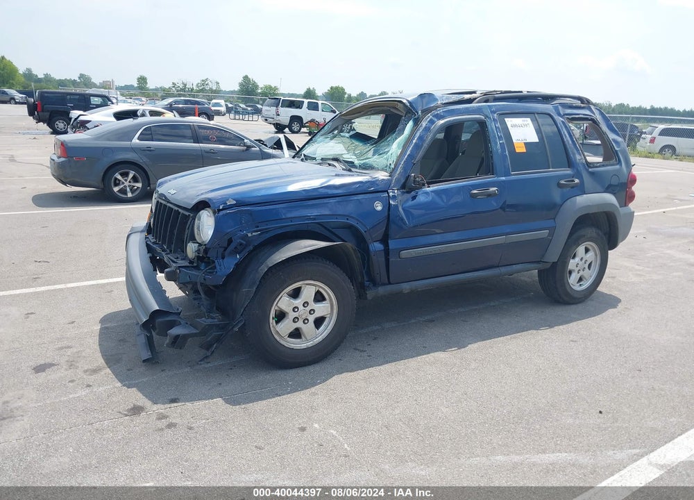 2005 JEEP LIBERTY SPORT VIN: 1J4GL48K15W522797