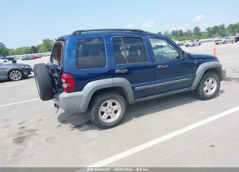 2005 JEEP LIBERTY SPORT VIN: 1J4GL48K15W522797