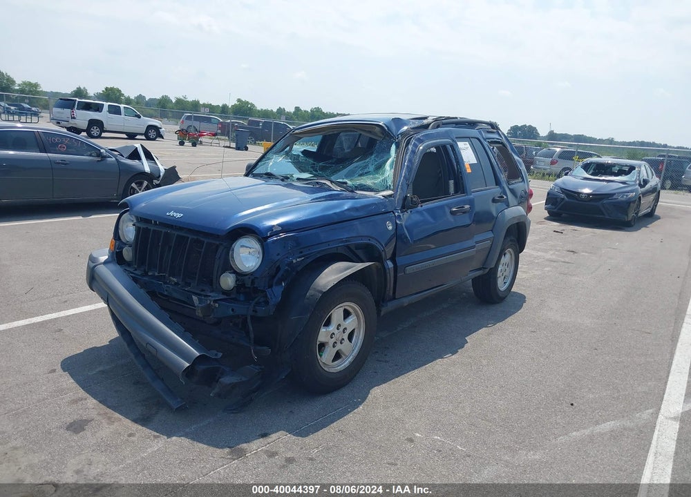 2005 JEEP LIBERTY SPORT VIN: 1J4GL48K15W522797