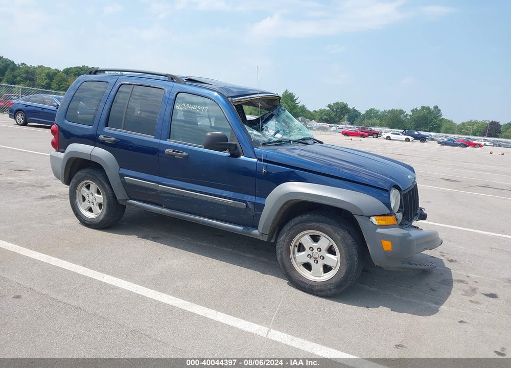 2005 JEEP LIBERTY SPORT VIN: 1J4GL48K15W522797
