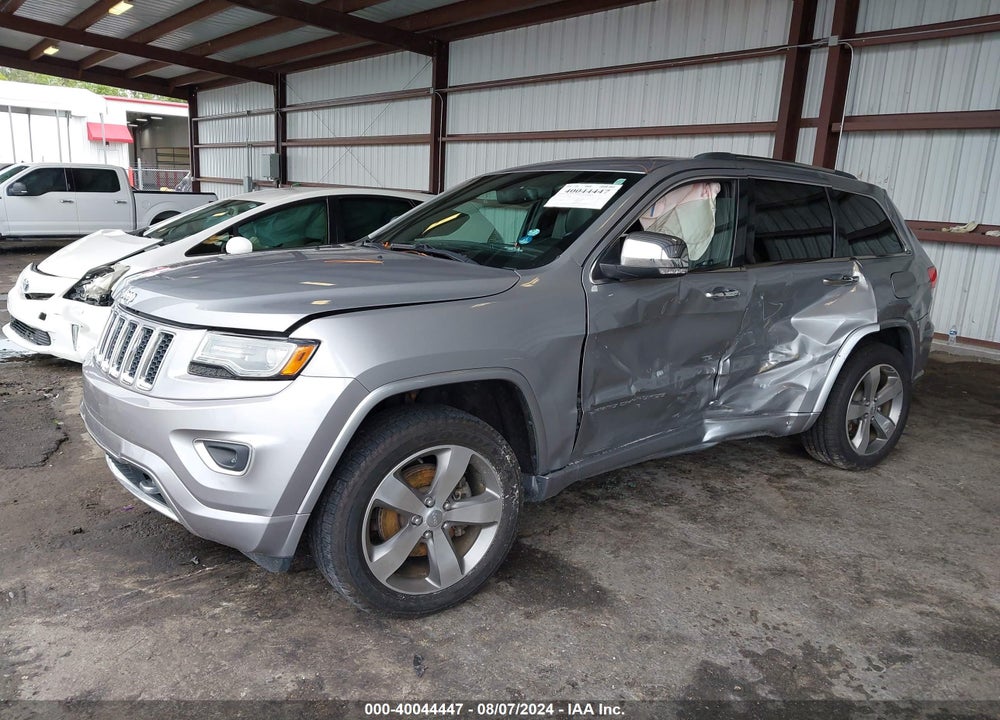 2014 JEEP GRAND CHEROKEE OVERLAND VIN: 1C4RJFCG4EC326289