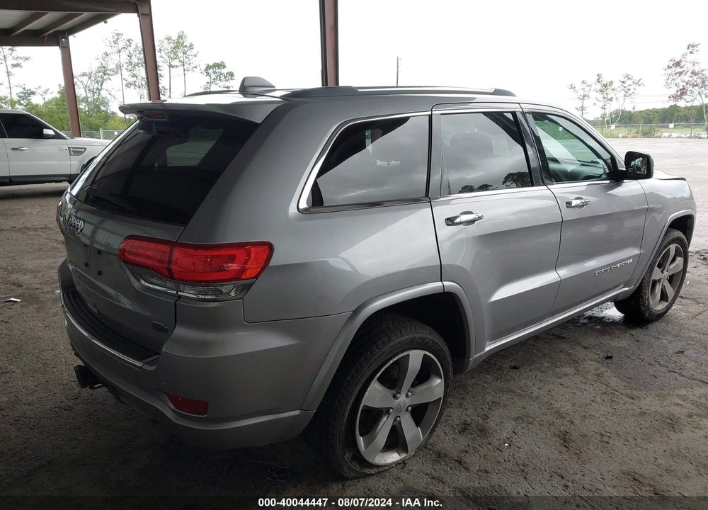 2014 JEEP GRAND CHEROKEE OVERLAND VIN: 1C4RJFCG4EC326289