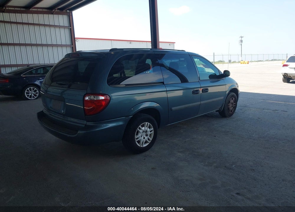 2005 DODGE GRAND CARAVAN SE VIN: 1D4GP24R05B205539
