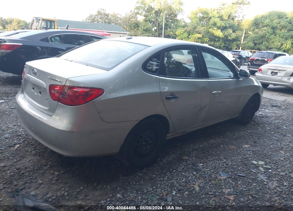 2009 HYUNDAI ELANTRA GLS VIN: KMHDU46D49U603218