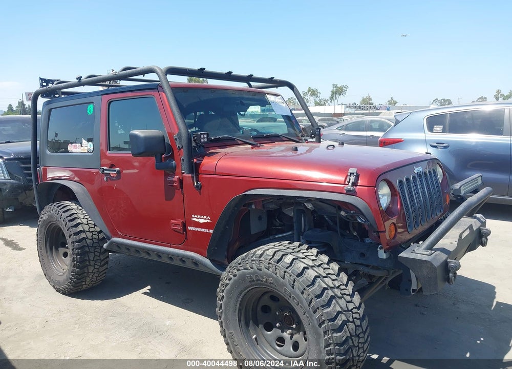 2010 JEEP WRANGLER SAHARA VIN: 1J4GA5D16AL118463