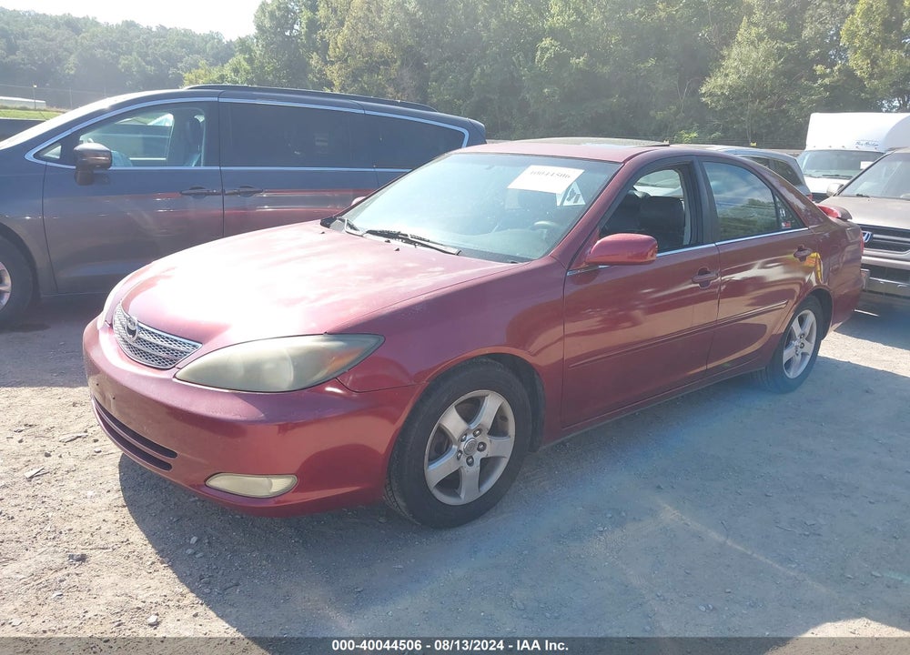 2002 TOYOTA CAMRY SE V6 VIN: 4T1BF32K82U013562