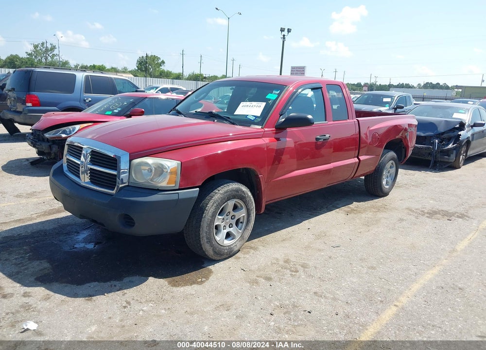2007 DODGE DAKOTA ST VIN: 1D7HE22K17S227362