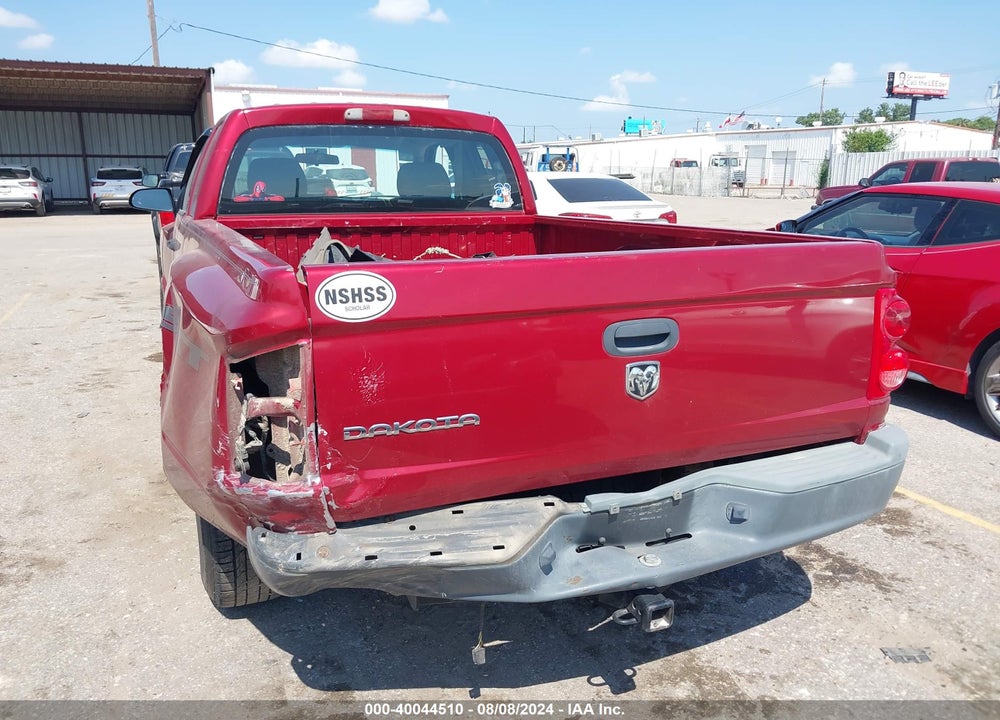 2007 DODGE DAKOTA ST VIN: 1D7HE22K17S227362