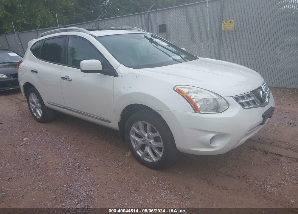 2013 NISSAN ROGUE SV W/SL PKG VIN: JN8AS5MVXDW613333