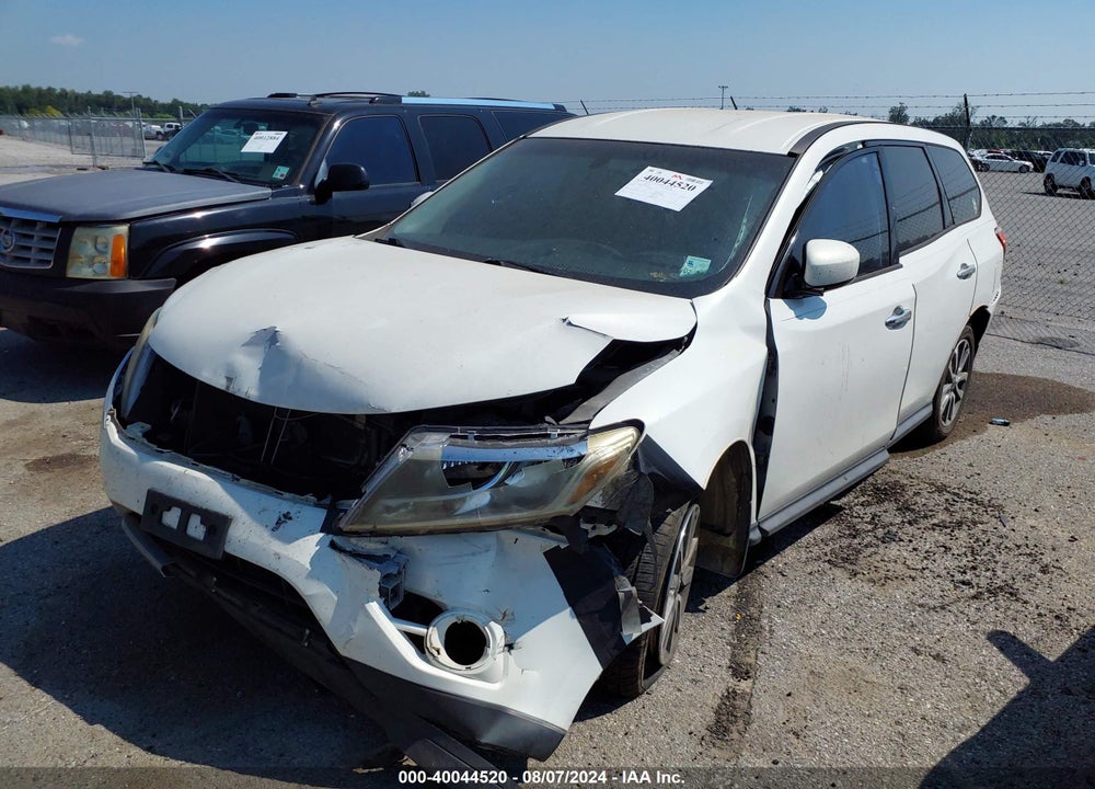 2014 NISSAN PATHFINDER S VIN: 5N1AR2MN0EC614639