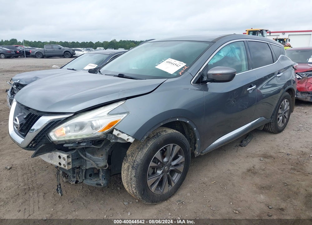 2017 NISSAN MURANO S VIN: 5N1AZ2MH8HN190484