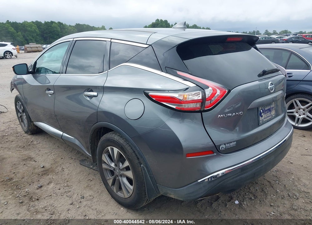2017 NISSAN MURANO S VIN: 5N1AZ2MH8HN190484