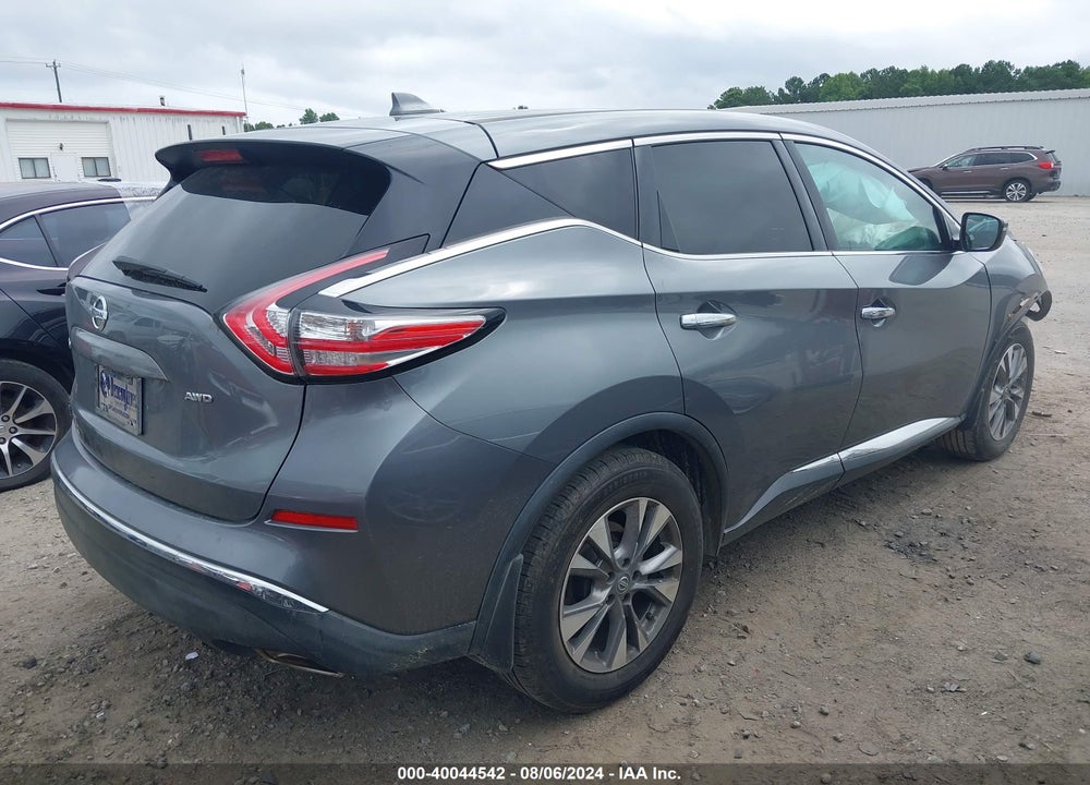 2017 NISSAN MURANO S VIN: 5N1AZ2MH8HN190484