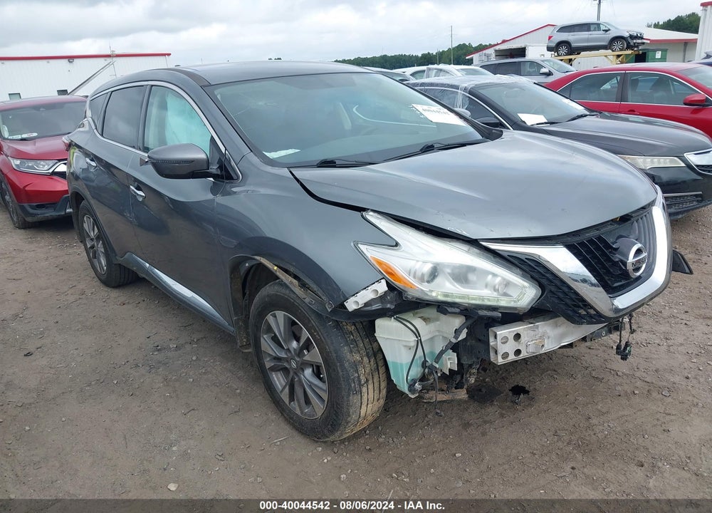 2017 NISSAN MURANO S VIN: 5N1AZ2MH8HN190484