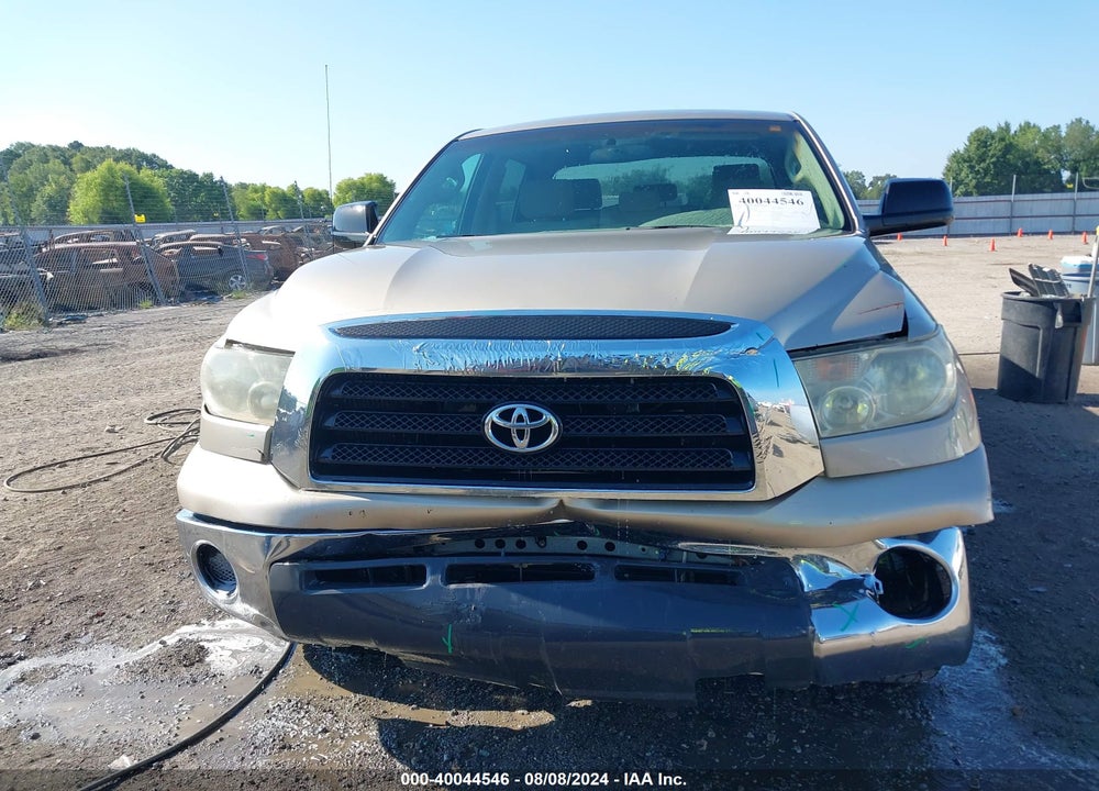 2008 TOYOTA TUNDRA BASE 5.7L V8 VIN: 5TBEV54148S478981