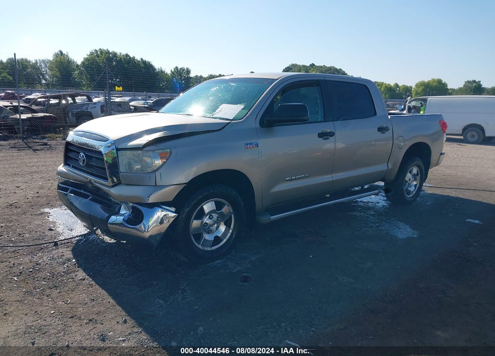2008 TOYOTA TUNDRA BASE 5.7L V8 VIN: 5TBEV54148S478981