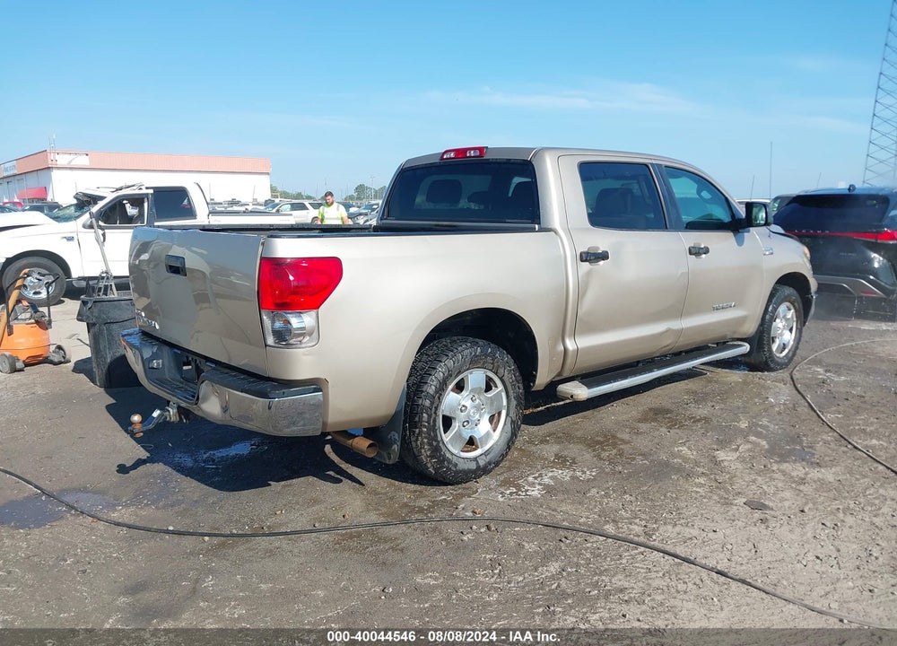 2008 TOYOTA TUNDRA BASE 5.7L V8 VIN: 5TBEV54148S478981