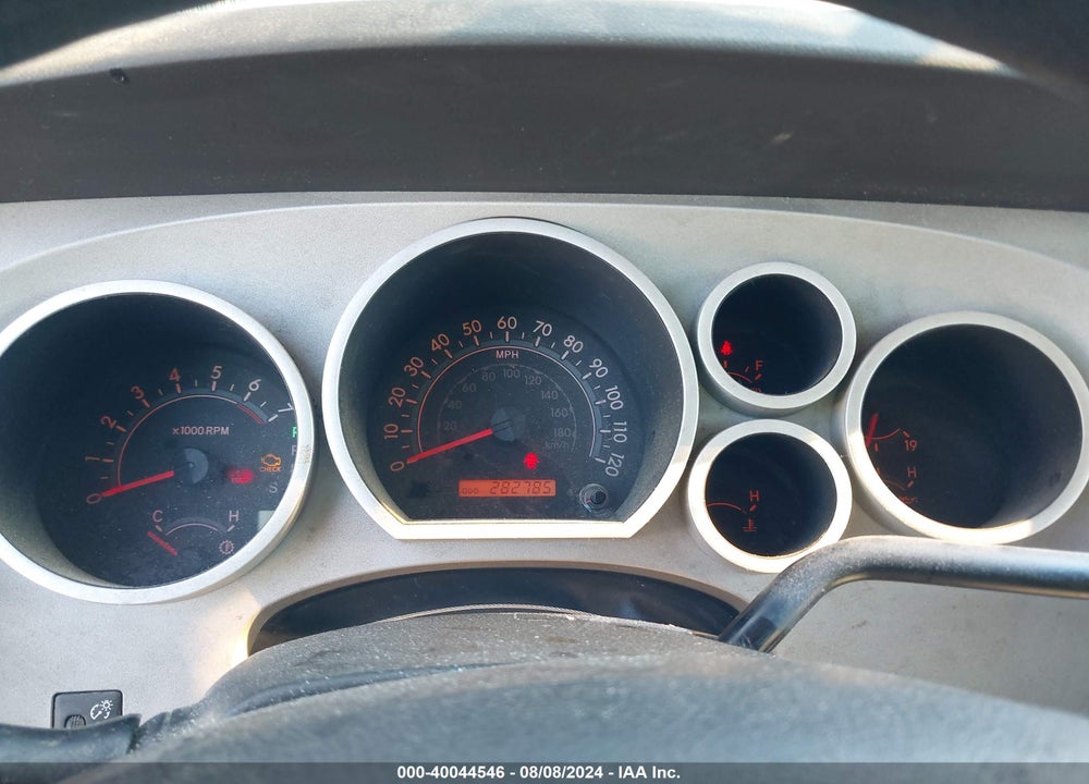 2008 TOYOTA TUNDRA BASE 5.7L V8 VIN: 5TBEV54148S478981