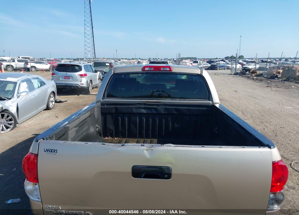 2008 TOYOTA TUNDRA BASE 5.7L V8 VIN: 5TBEV54148S478981