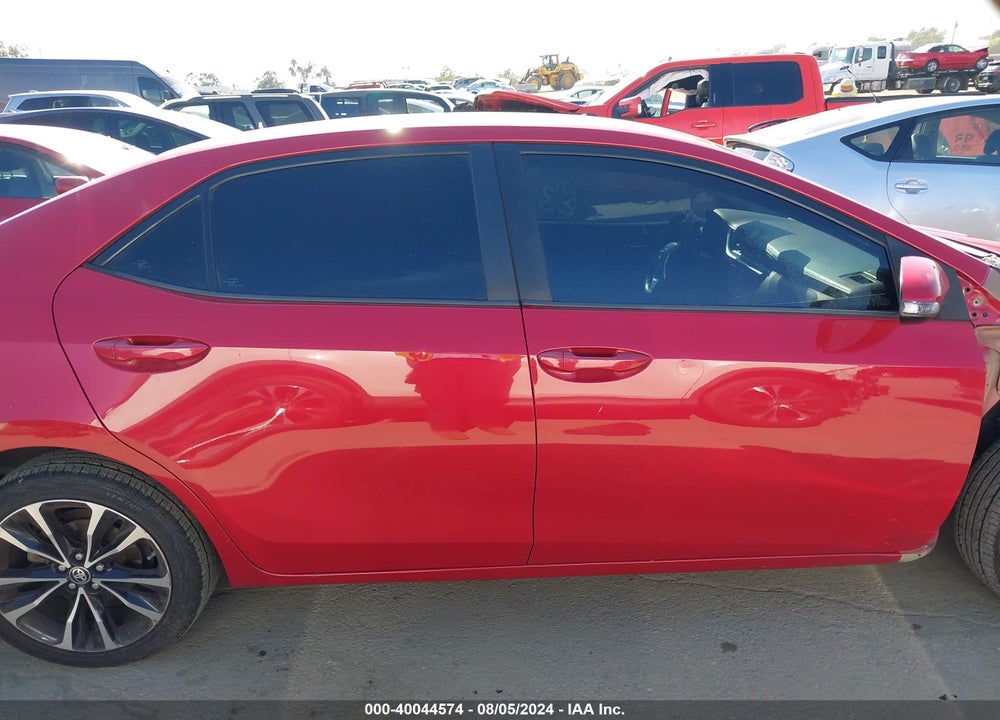 2018 TOYOTA COROLLA SE VIN: 2T1BURHE9JC009241