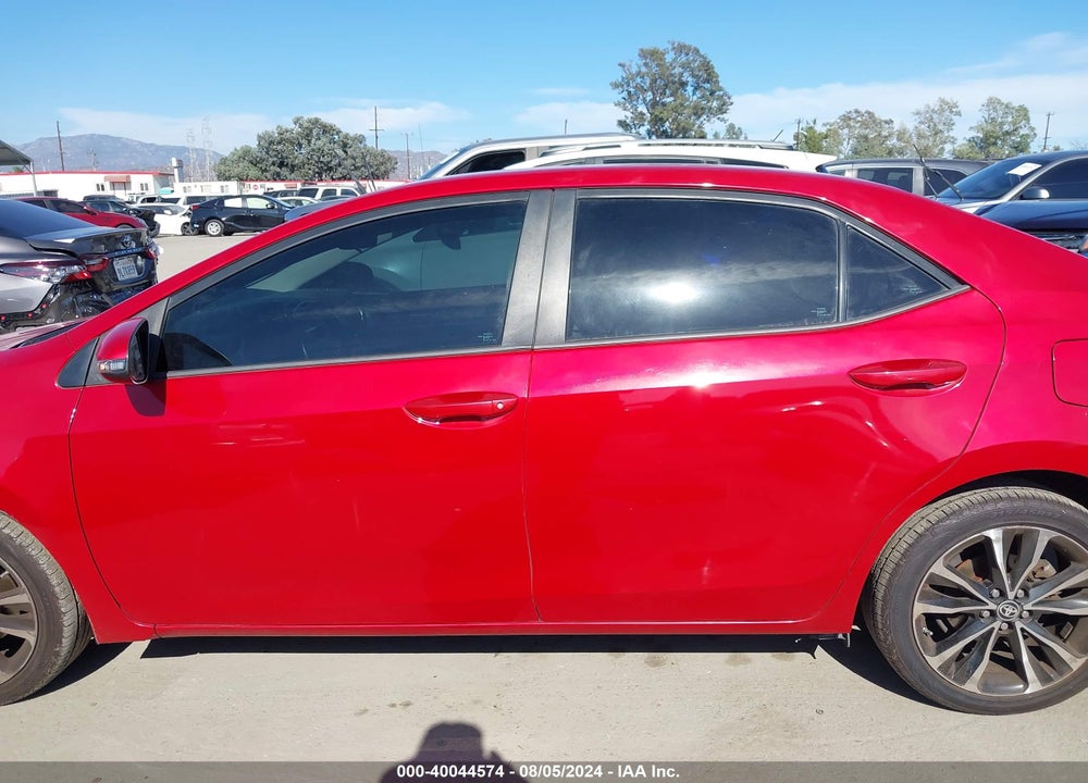 2018 TOYOTA COROLLA SE VIN: 2T1BURHE9JC009241