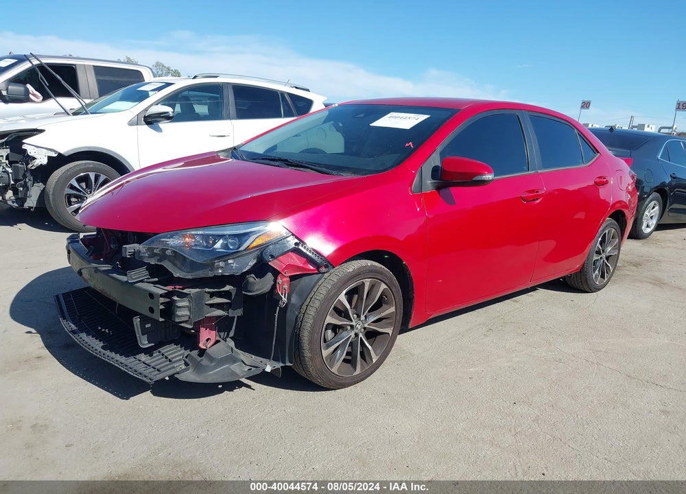 2018 TOYOTA COROLLA SE VIN: 2T1BURHE9JC009241