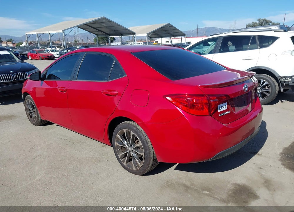 2018 TOYOTA COROLLA SE VIN: 2T1BURHE9JC009241