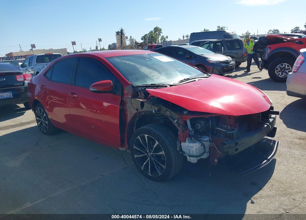 2018 TOYOTA COROLLA SE VIN: 2T1BURHE9JC009241