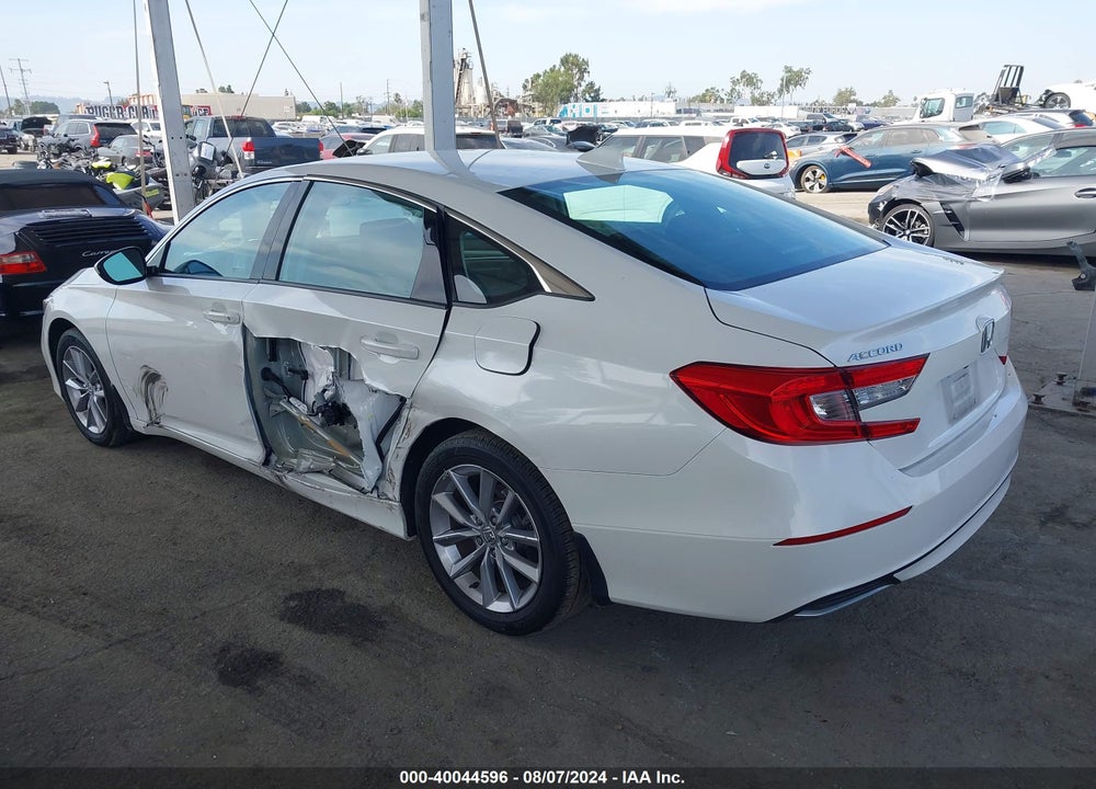 2022 HONDA ACCORD VIN: 1HGCV1F17NA057710