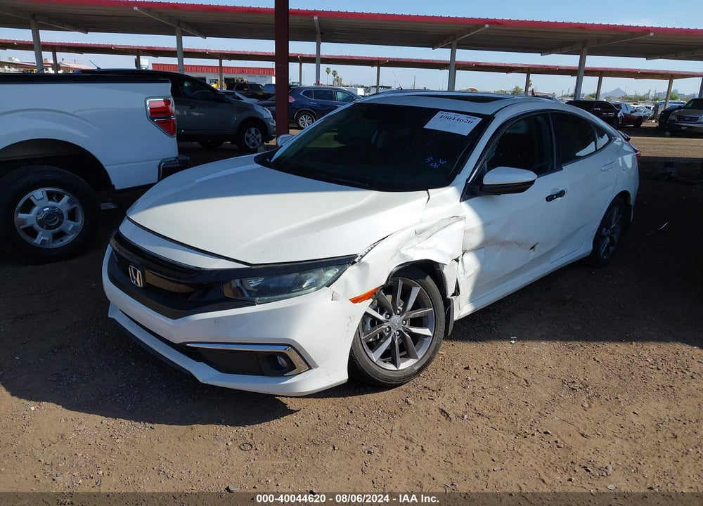 2019 HONDA CIVIC EX VIN: 19XFC1F36KE019302