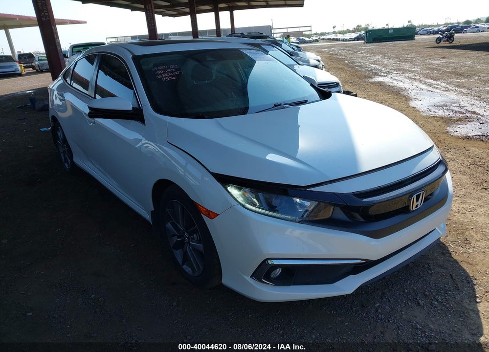 2019 HONDA CIVIC EX VIN: 19XFC1F36KE019302
