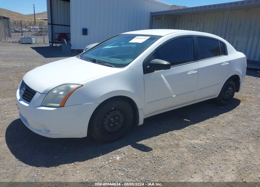 2008 NISSAN SENTRA 2.0 VIN: 3N1AB61E08L688059