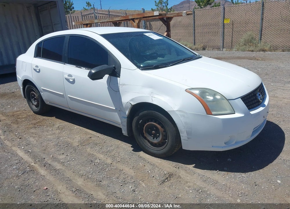 2008 NISSAN SENTRA 2.0 VIN: 3N1AB61E08L688059