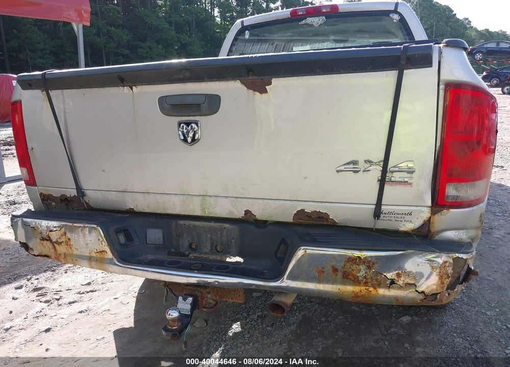2006 DODGE RAM 1500 SLT/TRX4 OFF ROAD/SPORT VIN: 1D7HU18N76J221388