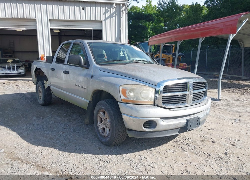 2006 DODGE RAM 1500 SLT/TRX4 OFF ROAD/SPORT VIN: 1D7HU18N76J221388