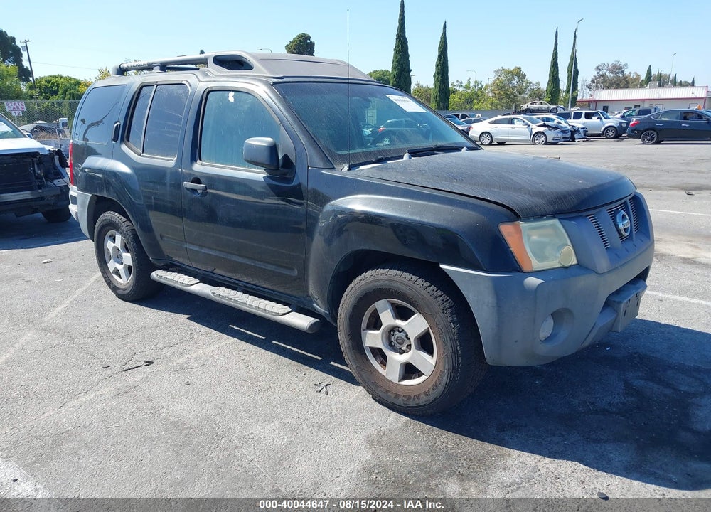 2006 NISSAN XTERRA S VIN: 5N1AN08U56C514894