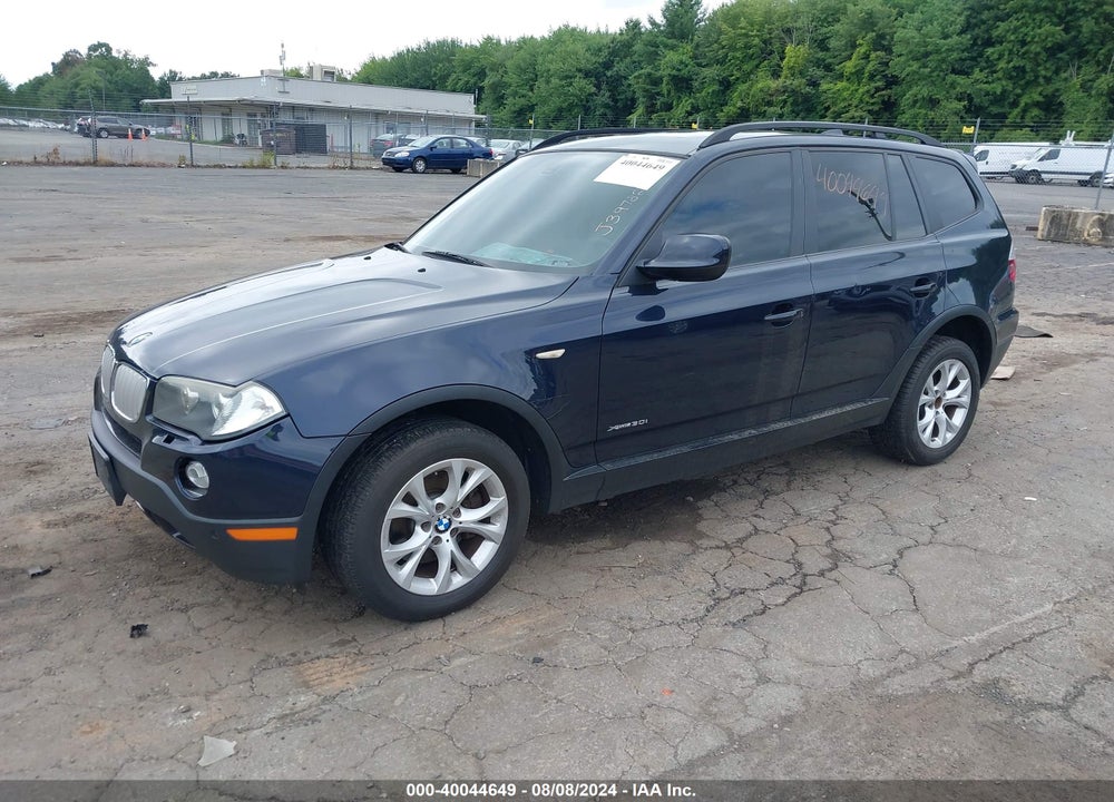 2010 BMW X3 XDRIVE30I VIN: WBXPC9C40AWJ39782