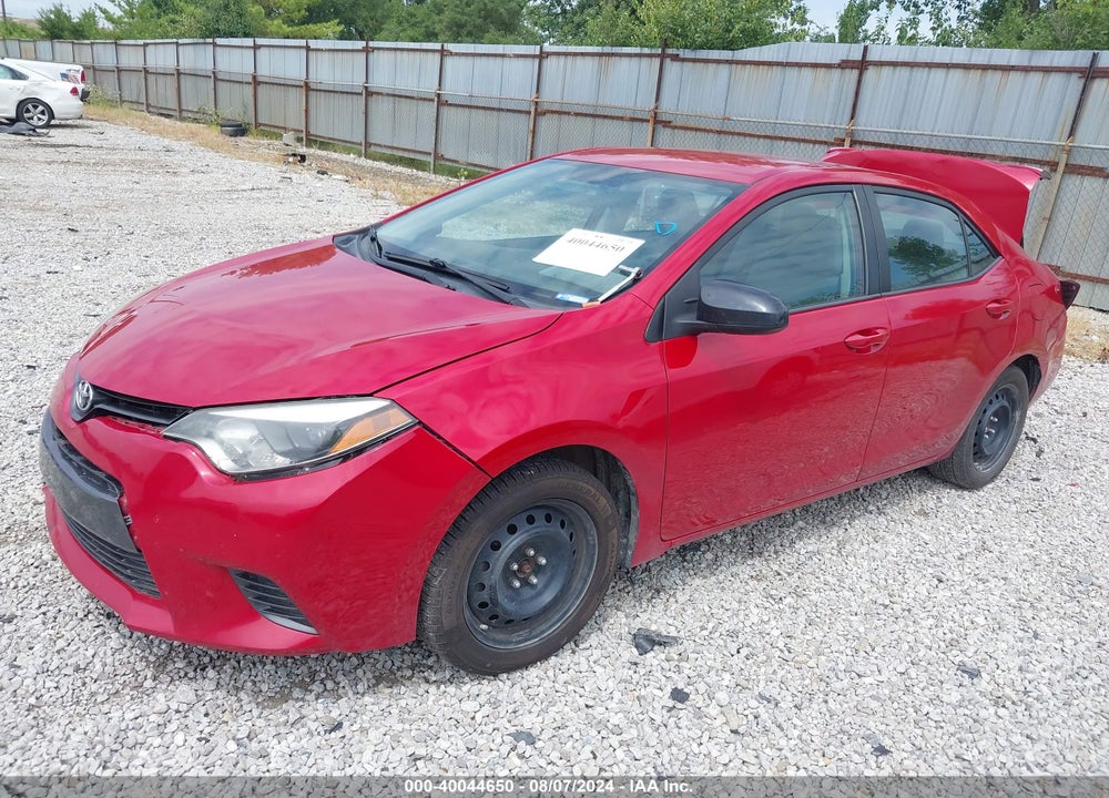 2015 TOYOTA COROLLA LE VIN: 2T1BURHE5FC362745