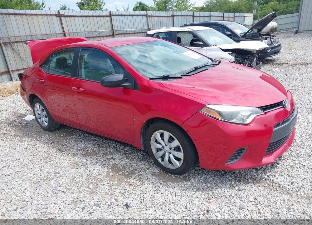 2015 TOYOTA COROLLA LE VIN: 2T1BURHE5FC362745