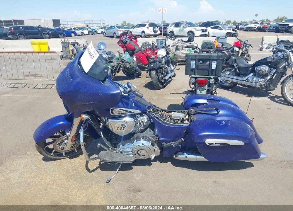 2019 INDIAN MOTORCYCLE CO. CHIEFTAIN LIMITED VIN: 56KTCAAA4K3375001