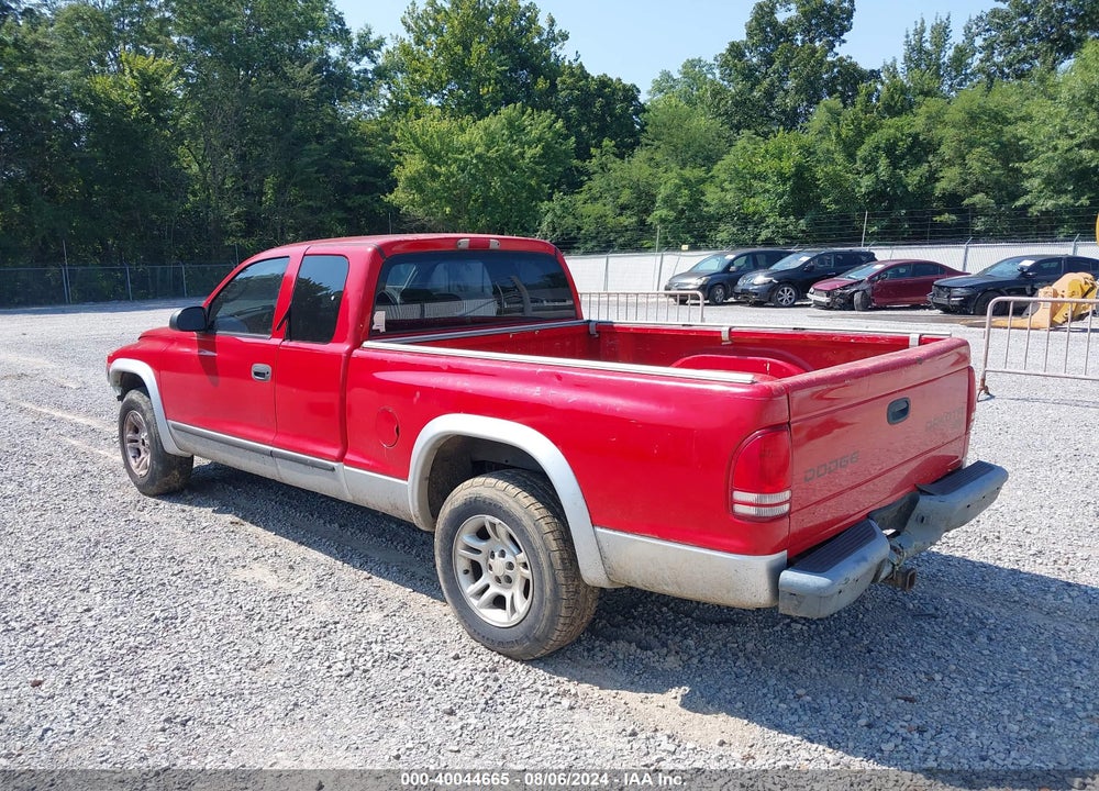 2003 DODGE DAKOTA SLT VIN: 1D7HL42N03S324574