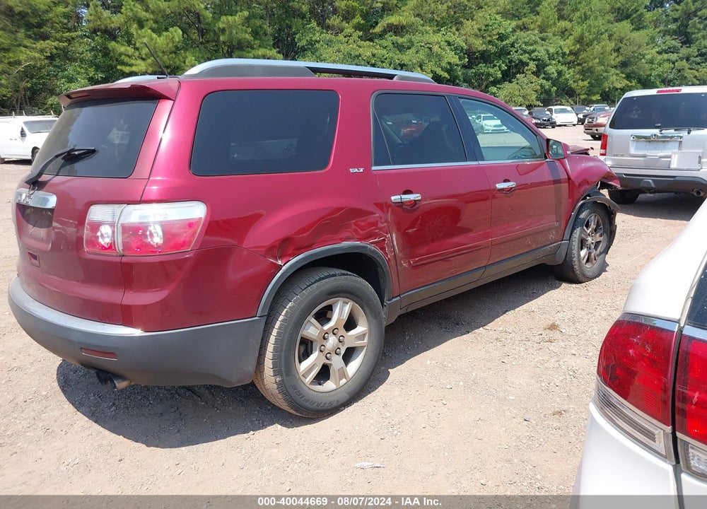 2009 GMC ACADIA SLT-1 VIN: 1GKER23D09J149025