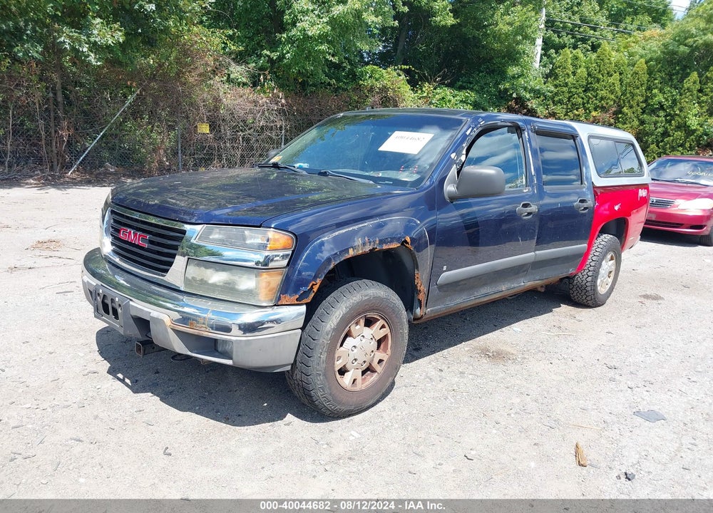 2007 GMC CANYON SLE2 VIN: 1GTDT13E978206368