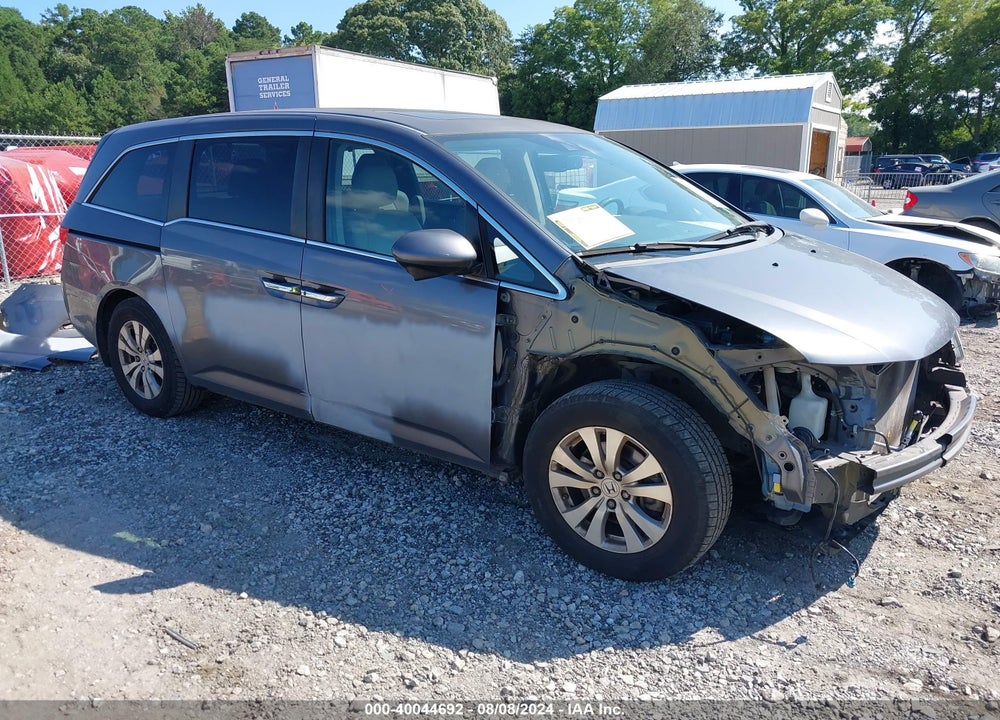 2015 HONDA ODYSSEY EX-L VIN: 5FNRL5H67FB013634