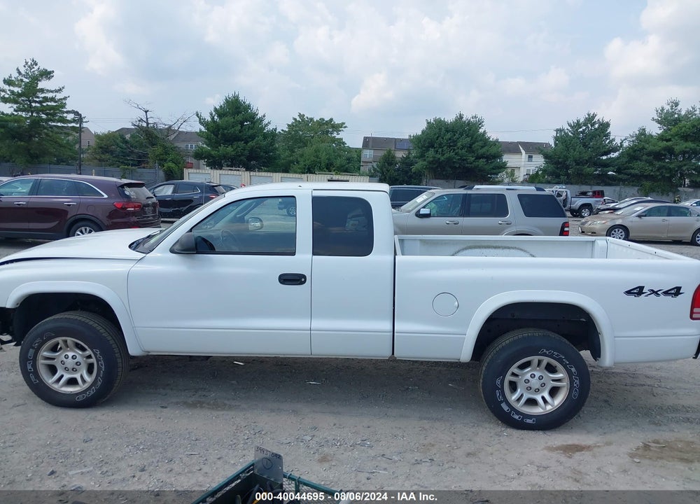2004 DODGE DAKOTA SPORT VIN: 1D7HG32K74S712228