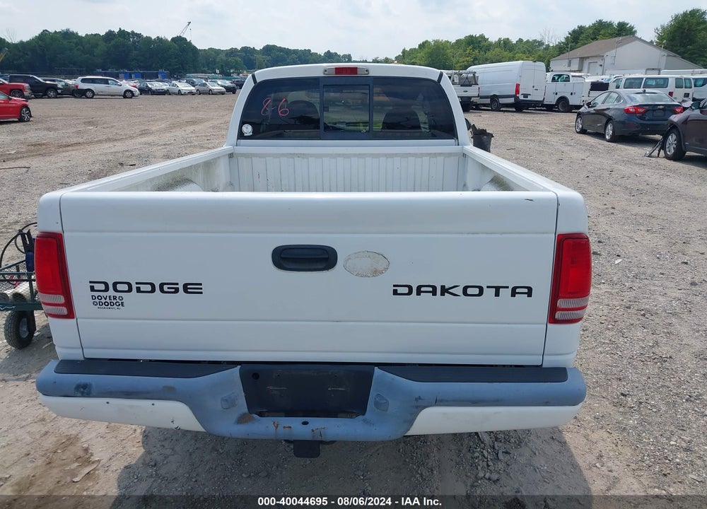 2004 DODGE DAKOTA SPORT VIN: 1D7HG32K74S712228