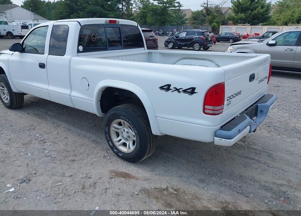 2004 DODGE DAKOTA SPORT VIN: 1D7HG32K74S712228