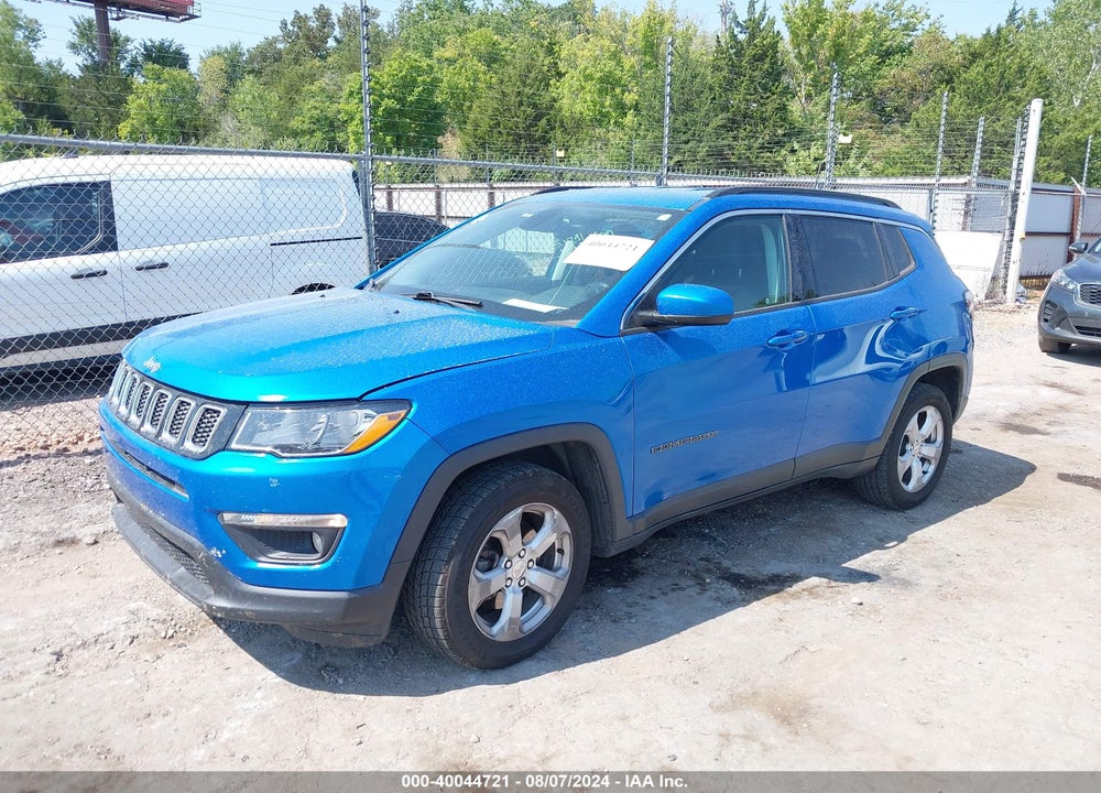 2018 JEEP COMPASS LATITUDE 4X4 VIN: 3C4NJDBB9JT139282