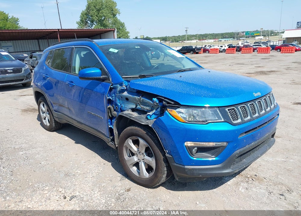 2018 JEEP COMPASS LATITUDE 4X4 VIN: 3C4NJDBB9JT139282