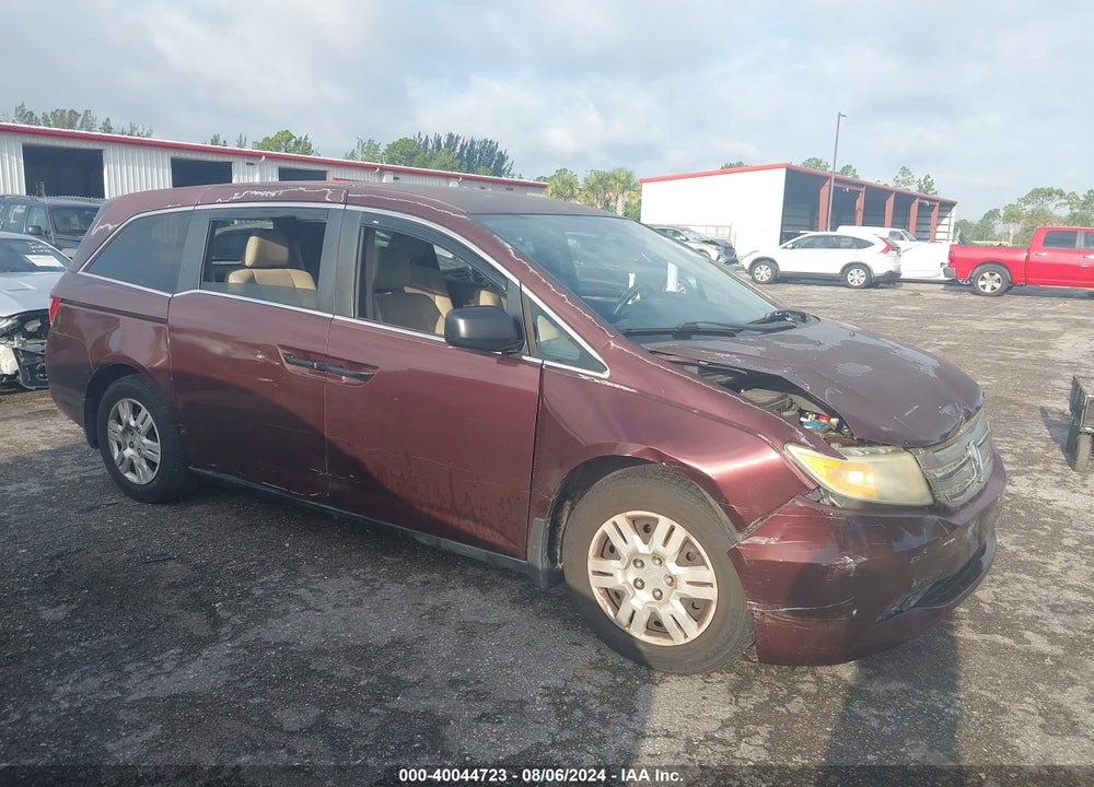 2011 HONDA ODYSSEY LX VIN: 5FNRL5H23BB054933